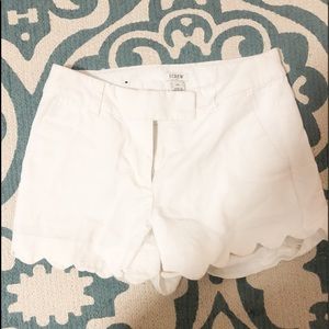 J CREW pleated shorts